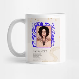 Cassandra Raven Queen Fantasy Fairy Portrait Mug